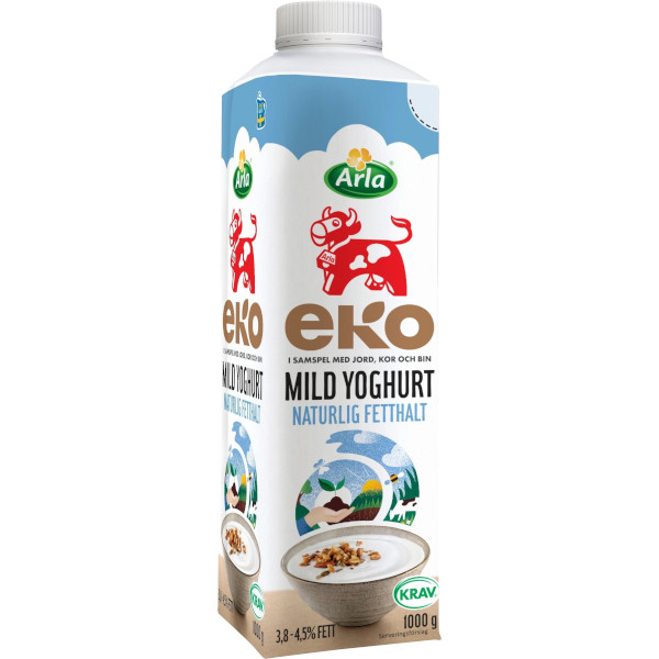 Arla Mild Yoghurt Naturell Ekologisk
