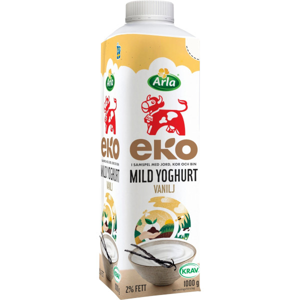 Arla Mild Yoghurt Vanilj Ekologisk