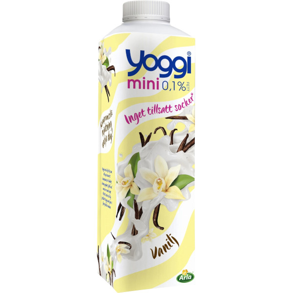 Yoggi Yoghurt Mini Vanilj
