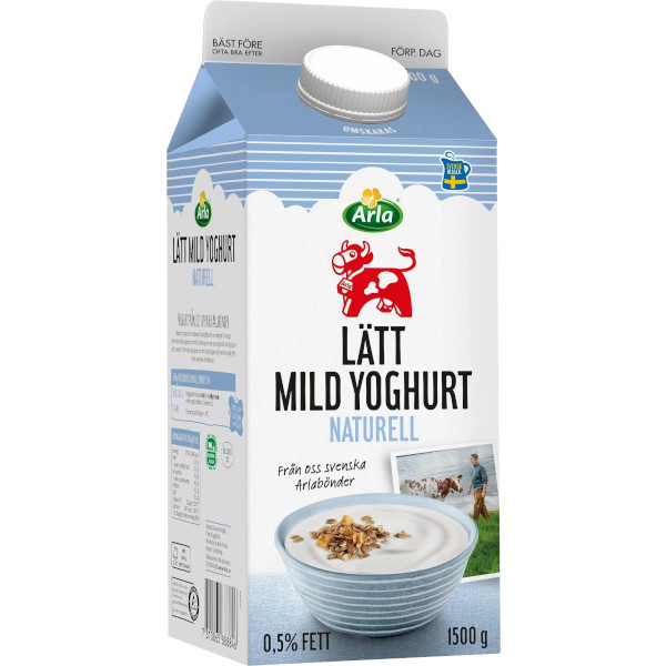 Arla Mild Yoghurt Lätt Naturell