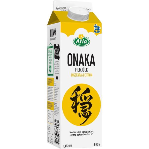 Arla Onaka Ingefära & Citron