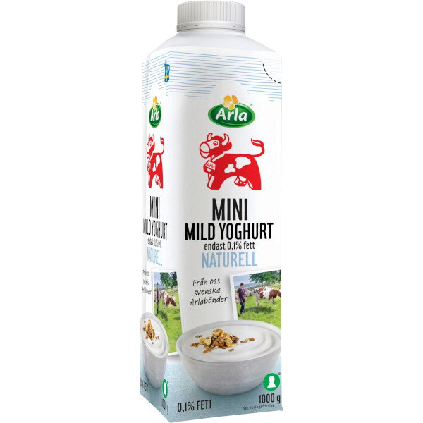 Arla Mild Yoghurt Mini Naturell