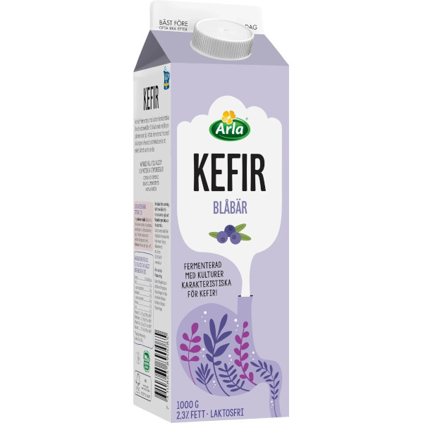 Arla Kefir Blåbär