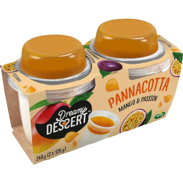 Dreamy Dessert Pannacotta Mango & Passion