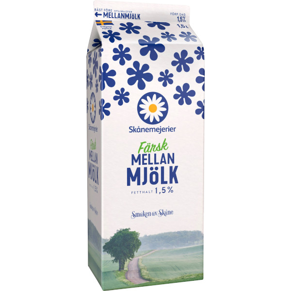 Skånemejerier Mellanmjölk