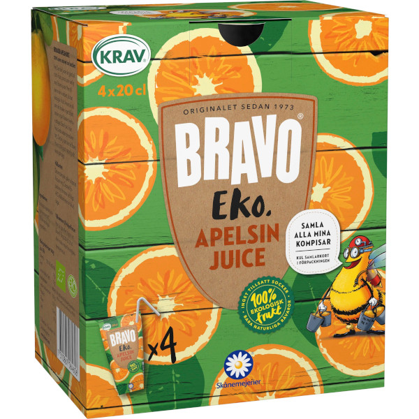 Bravo Apelsinjuice Eko