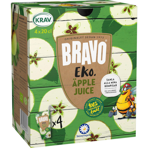 Bravo Äpplejuice Eko