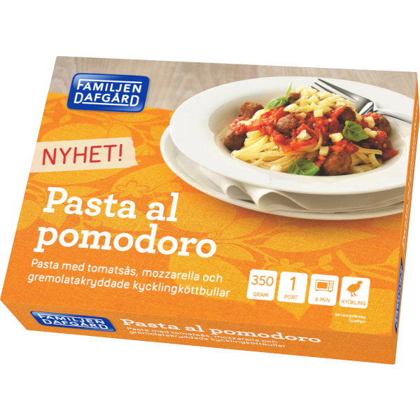 Dafgårds Pasta Al Pomodoro