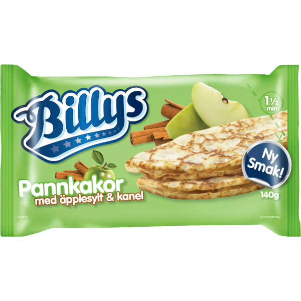Billys Pannkakor Äpplesylt & Kanel