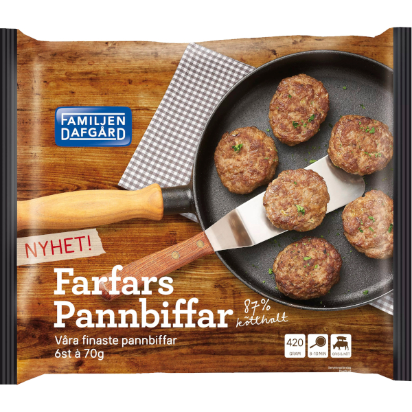 Dafgårds Farfars Pannbiffar