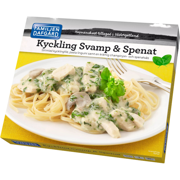 Dafgårds Kyckling Svamp & Spenat
