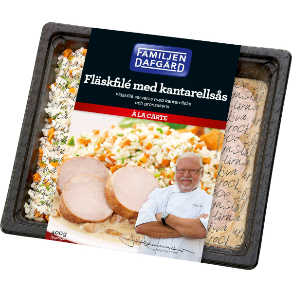Dafgårds Fläskfilé Med Kantarellsås