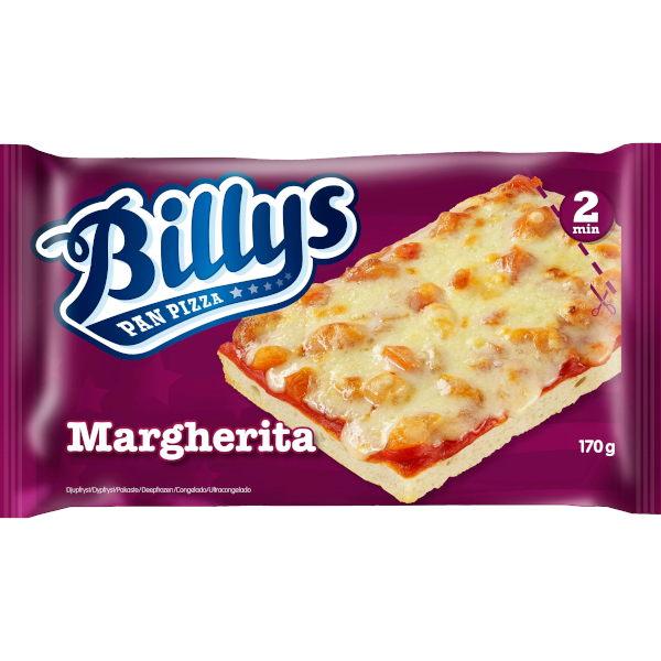 Billys Pan Pizza Margherita