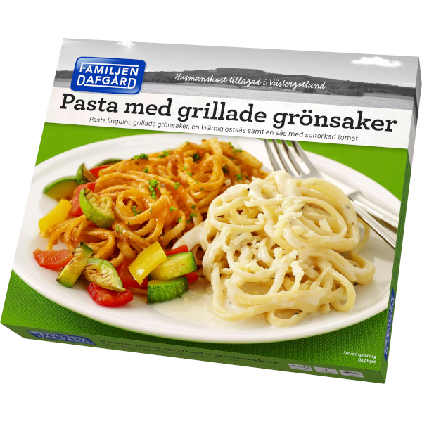 Dafgårds Pasta Med Grillade Grönsaker