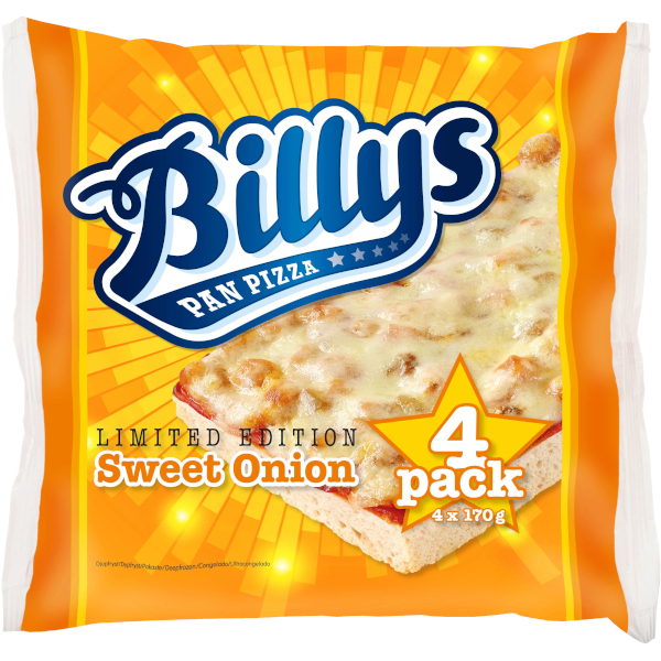 Billys Pan Pizza Sweet Onion