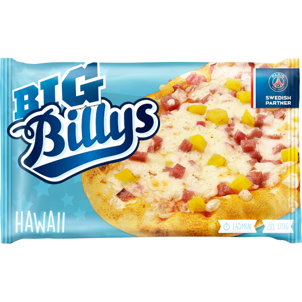 Billys Pan Pizza Big Hawaii