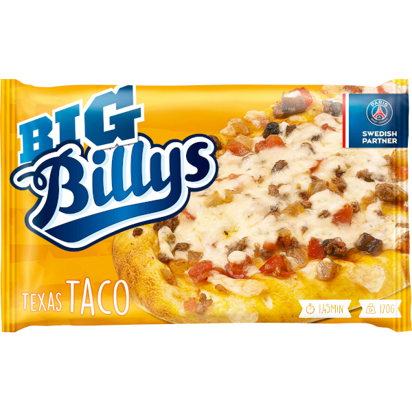Billys Pan Pizza Big Texas Taco