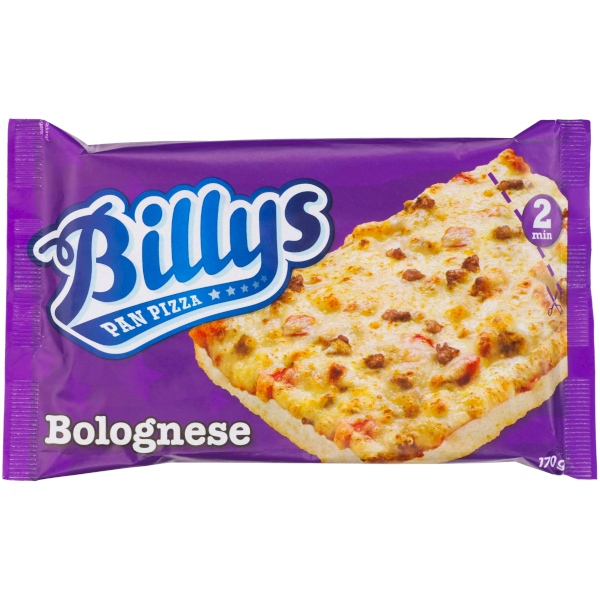 Billys Pan Pizza Bolognese
