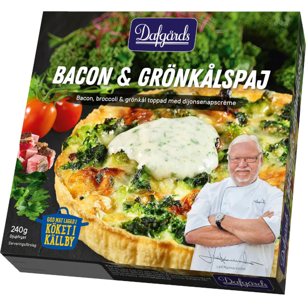 Dafgårds Bacon & Grönkålspaj