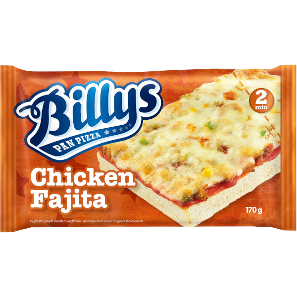 Billys Pan Pizza Chicken Fajita