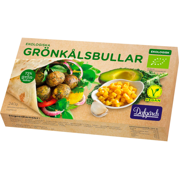 Dafgårds Grönkålsbullar Ekologiska