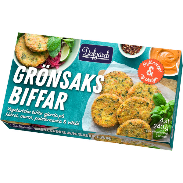 Dafgårds Grönsaksbiffar