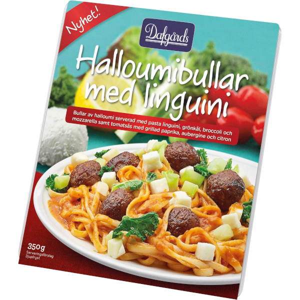 Dafgårds Halloumibullar Med Linguini