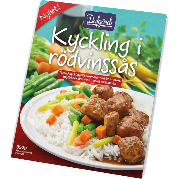 Dafgårds Kyckling I Rödvinssås
