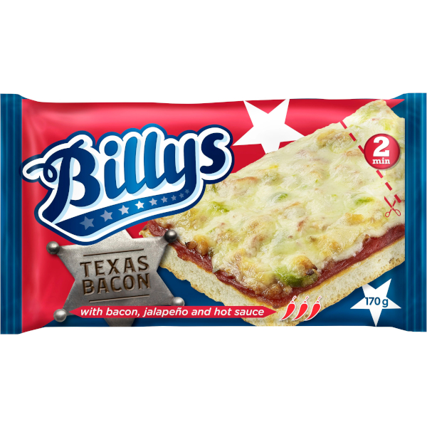 Billys Pan Pizza Texas Bacon