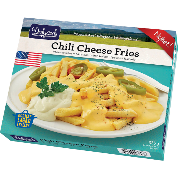 Dafgårds Chili Cheese Fries
