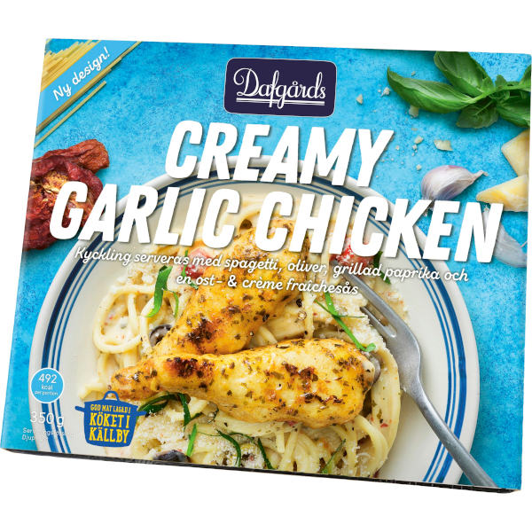 Dafgårds Creamy Garlic Chicken