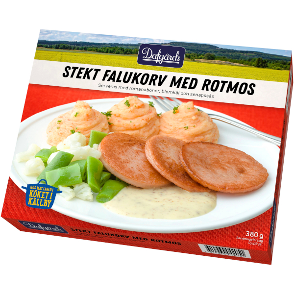 Dafgårds Stekt Falukorv & Rotmos