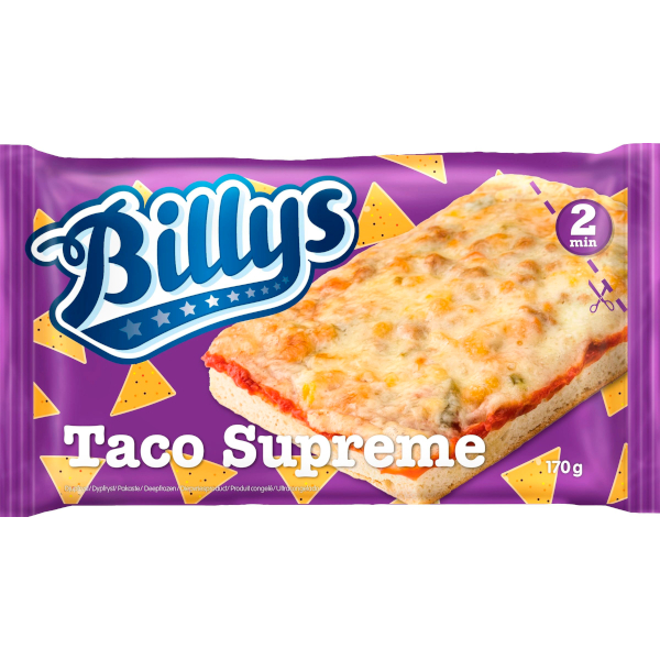 Billys Pan Pizza Taco Supreme