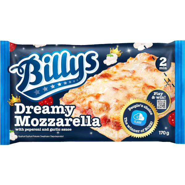Billys Pan Pizza Dreamy Mozzarella