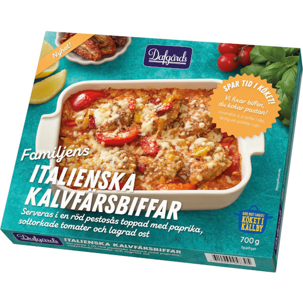 Dafgårds Familjens Italienska Kalvfärsbiffar