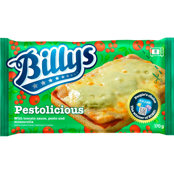 Billys Pan Pizza Pestolicious