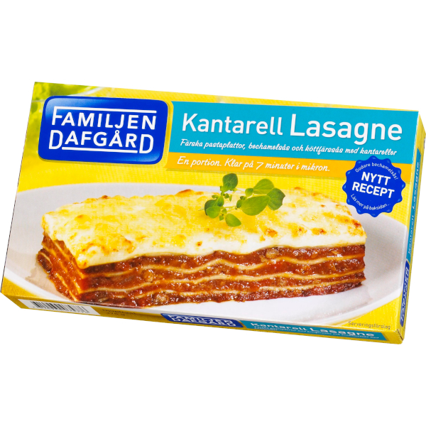 Dafgårds Kantarellasagne