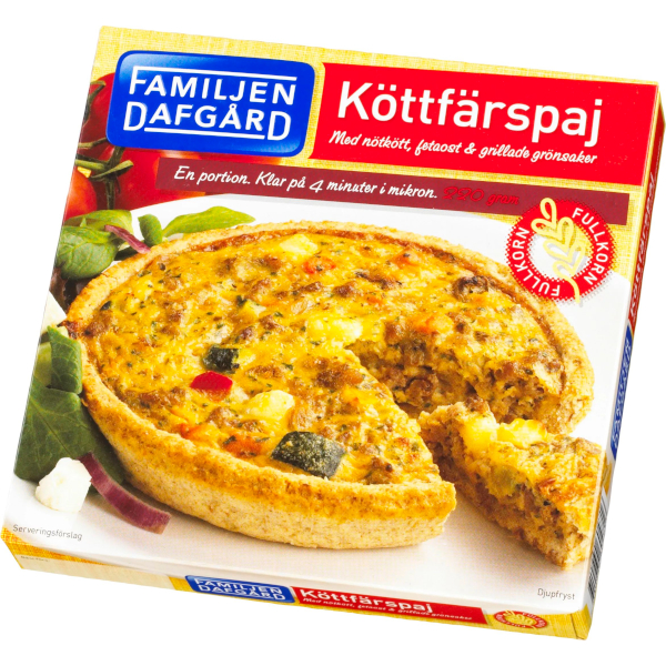 Dafgårds Köttfärspaj
