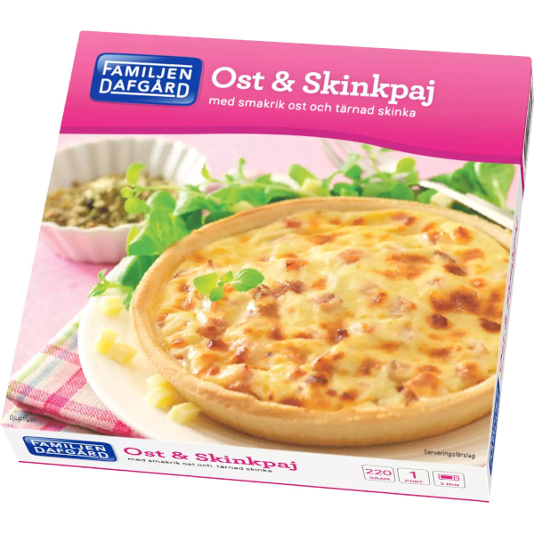 Dafgårds Ost & Skinkpaj