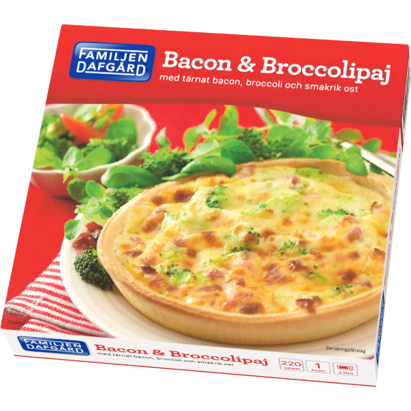 Dafgårds Bacon & Broccolipaj