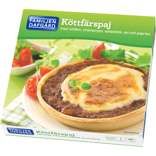Dafgårds Köttfärspaj