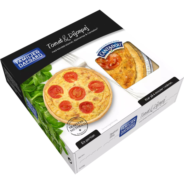 Dafgårds Tomat & Dijonpaj Cantadou