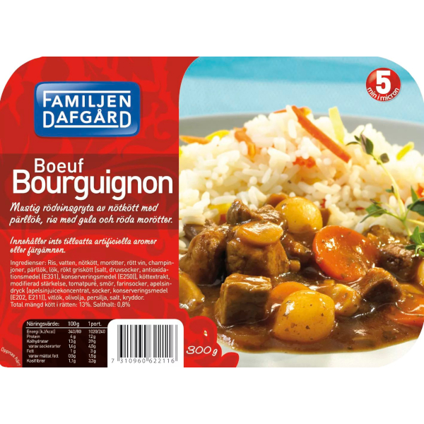 Dafgårds Boeuf Bourguignon
