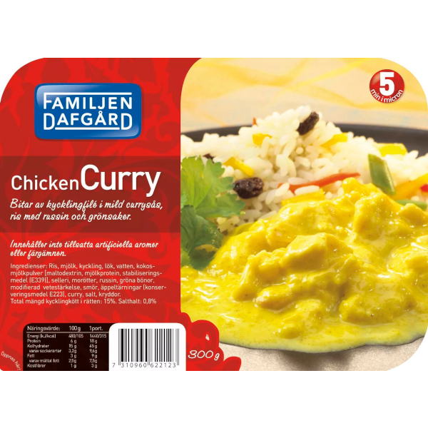 Dafgårds Chicken Curry