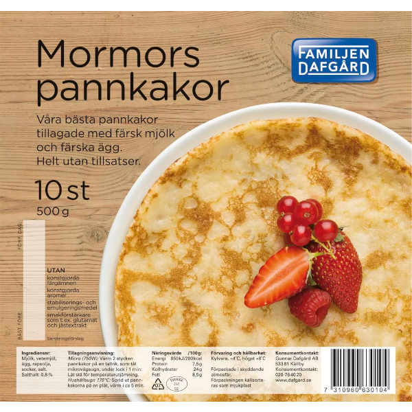 Dafgårds Mormors Pannkakor