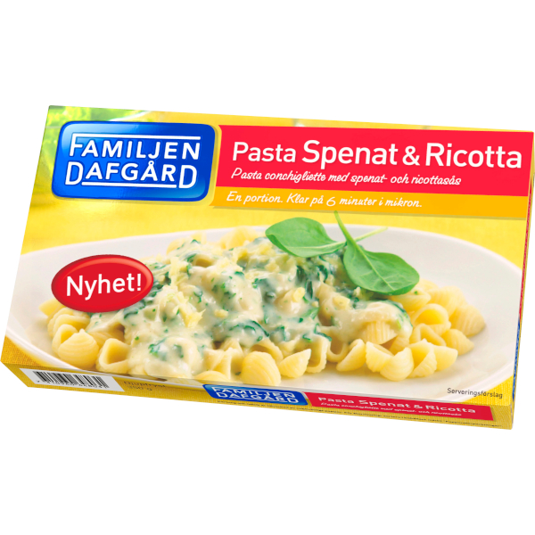 Dafgårds Pasta Spenat & Ricotta