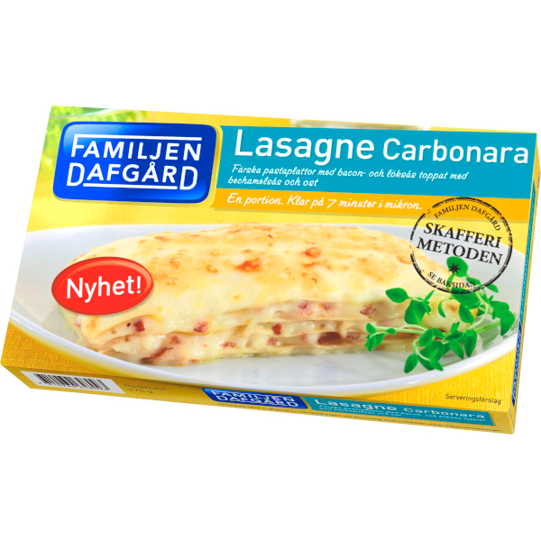 Dafgårds Lasagne Carbonara