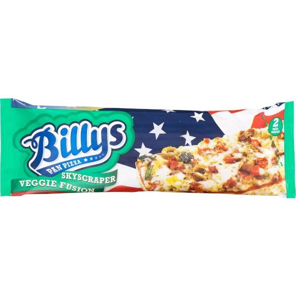 Billys Pan Pizza Skyscraper Veggie Fusion