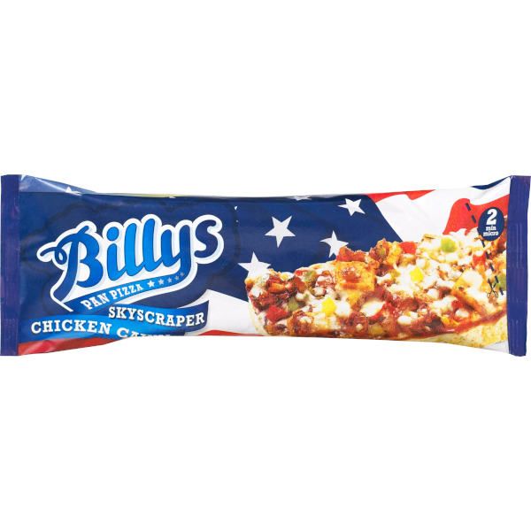 Billys Pan Pizza Skyscraper Chicken Cajun