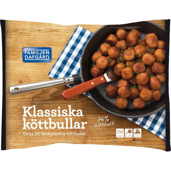 Dafgårds Klassiska Köttbullar